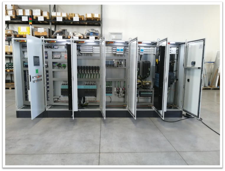 linea per automotive con controllo assi
